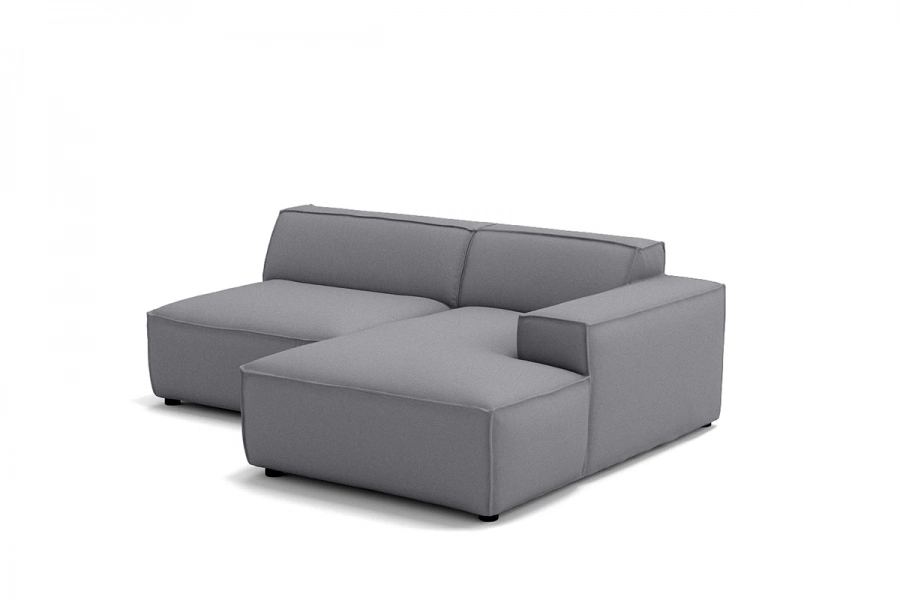 Model MODULARIS NB (niski bok) - Modularis NB sofa 1,5 osobowa + longchair prawy